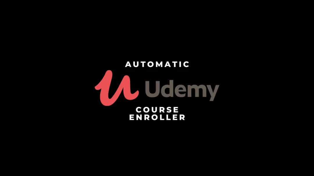 Automatic Udemy Course Enroller